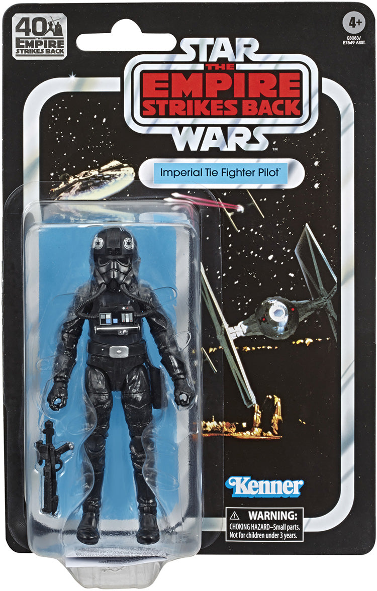 Star Wars 40th Anniversary 6 Inch Action Figure (2020 Wave 2) - Imperial Tie Fighter Pilot