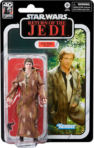 Star Wars 40th Anniversary 6 Inch Action Figure (2023 Wave 1) - Han Solo