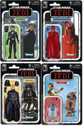 Star Wars 40th Anniversary 6 Inch Action Figure (2023 Wave 3) - Set of 4 (R2D2 - Luke - Vader - Royal Guard)