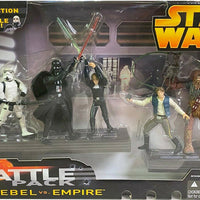 Star Wars 3.75 Inch Action Figure Battle Pack - Rebel vs Empire