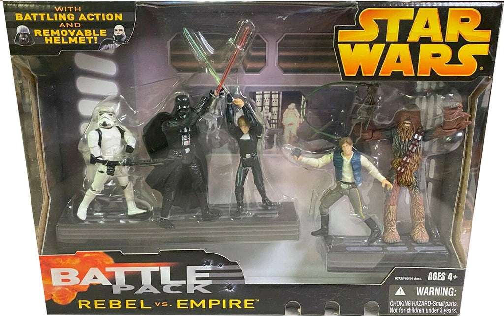 Star Wars 3.75 Inch Action Figure Battle Pack - Rebel vs Empire