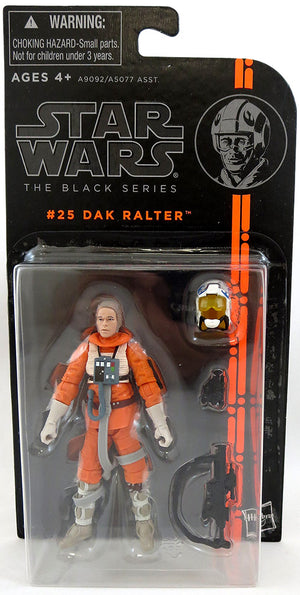 Star Wars 3.75 Inch Action Figure Black Series 4 - Dak Ralter #25 (Clamshell Taped Back On Card)