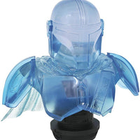 Star Wars Collectible L3D Light 10 Inch Bust Statue SDCC - The Mandalorian (Hologram)