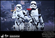 Star Wars Collectible 12 Inch Action Figure MMS Series - First Order Stormtrooper Officer and Stormtrooper Set Hot Toys
