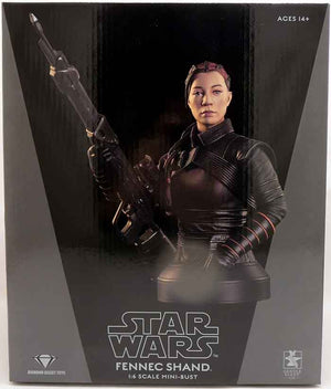 Star Wars Collectible The Mandalorian 7 Inch Bust Statue - Fennec Shand