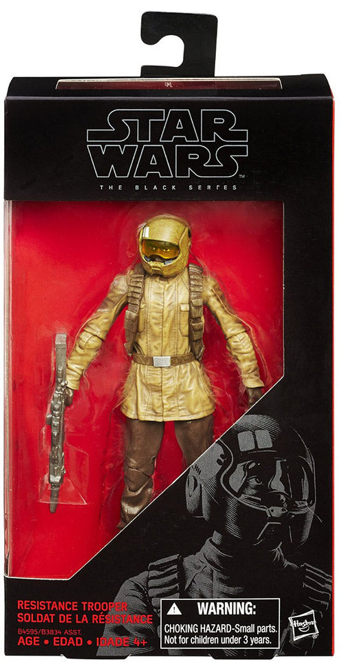 Star Wars The Force Awakens 6 Inch Action Figure The Black Series Wave 3 - Resistance Trooper #10