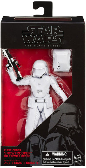 Star Wars The Force Awakens 6 Inch Action Figure The Black Series Wave 6 - First Order Snowtrooper #12