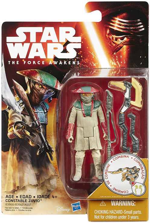 Star Wars The Force Awakens 3.75 Inch Action Figure Snow and Desert Wave 1 - Constable Zuvio