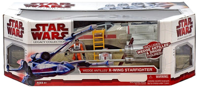 Star Wars Legacy Collection 3.75 Inch Vehicle Figure - Wedge Antilles X-Wing Starfighter