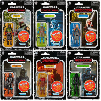 Star Wars Retro Collection 3.75 Inch Action Figure Wave 2 - Set of 6