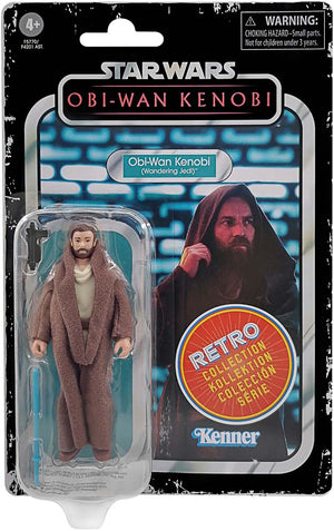 Star Wars Retro Collection 3.75 Inch Action Figure Wave 3 - Obi-Wan Kenobi (Wandering Jedi)