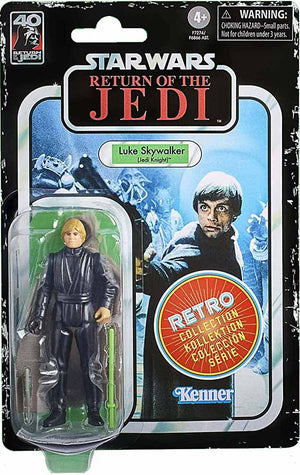 Star Wars Retro Collection 3.75 Inch Action Figure Wave 4 - Luke Skywalker (Jedi Knight)