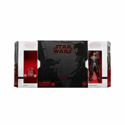 Star Wars The Black Series 6 Inch Action Figure 2-Pack Exclusive - B2EMO & Cassian Andor