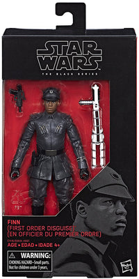 Star Wars The Black Series 6 Inch Action Figure (2017 Wave 4) - First Order Disguise Finn #51 (Shelf Wear Packaging)
