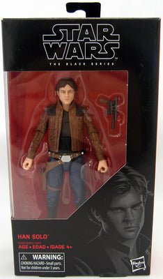 Star Wars The Black Series 6 Inch Action Figure (2018 Wave 2) - Han Solo #62 (Shelf Wear Packaging)