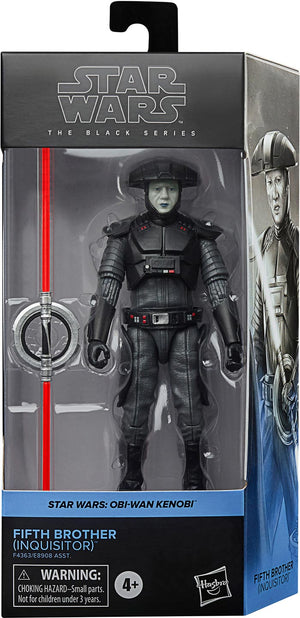 Star Wars The Black Series 6 Inch Action Figure Box Art (2022 Wave 2) - Fifth Brother (Inquisitor)