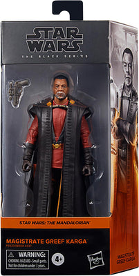 Star Wars The Black Series 6 Inch Action Figure Box Art (2022 Wave 3) - Magistrate Greef Karga