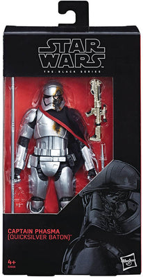 Star Wars The Black Series 6 Inch Action Figure - Battle Damaged Captain Phasma