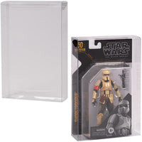 Star Wars The Black Series Archives 6 Inch Action Figure Protector - 10 Pack Protector