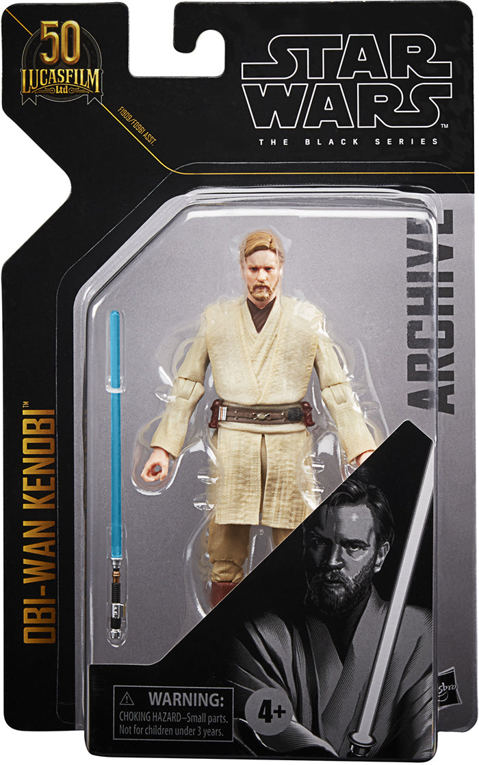Star Wars The Black Series Archives 6 Inch Action Figure (2021 Wave 3) - Obi-Wan Kenobi