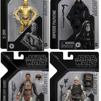 Star Wars The Black Series Archives 6" Figure Greatest Hits (2022 Wave 1) - Set of 4 (Lando - Dengar - Palpatine - C3PO