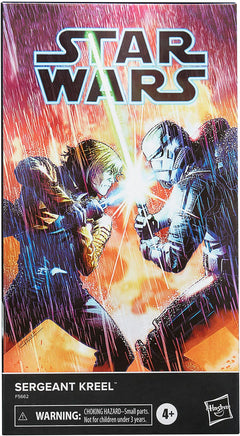 Star Wars The Black Series 6 Inch Action Figure Book Cover - Sergeant Kreel