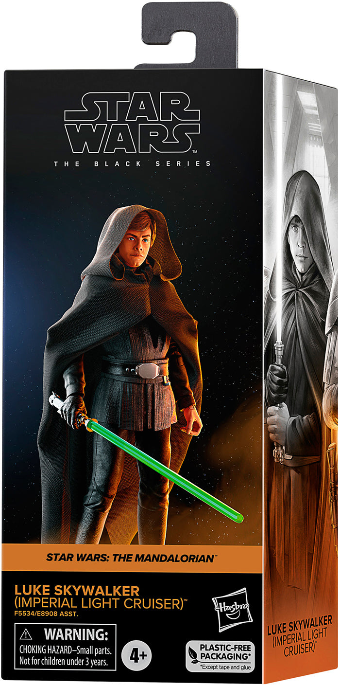 Star Wars The Black Series 6 Inch Action Figure Box Art (2022 Wave 4) - Luke Skywalker Imperial Light Cruiser