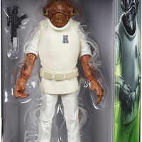 Star Wars The Black Series Box Art 6 Inch Action Figure Wave 1 - Admiral Ackbar #01