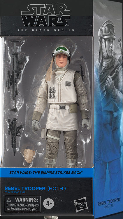 Star Wars The Black Series Box Art 6 Inch Action Figure Wave 2 - Hoth Rebel Trooper