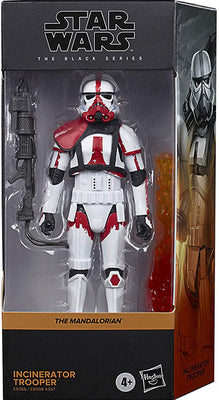 Star Wars The Black Series Box Art 6 Inch Action Figure Wave 2 - Incinerator Trooper