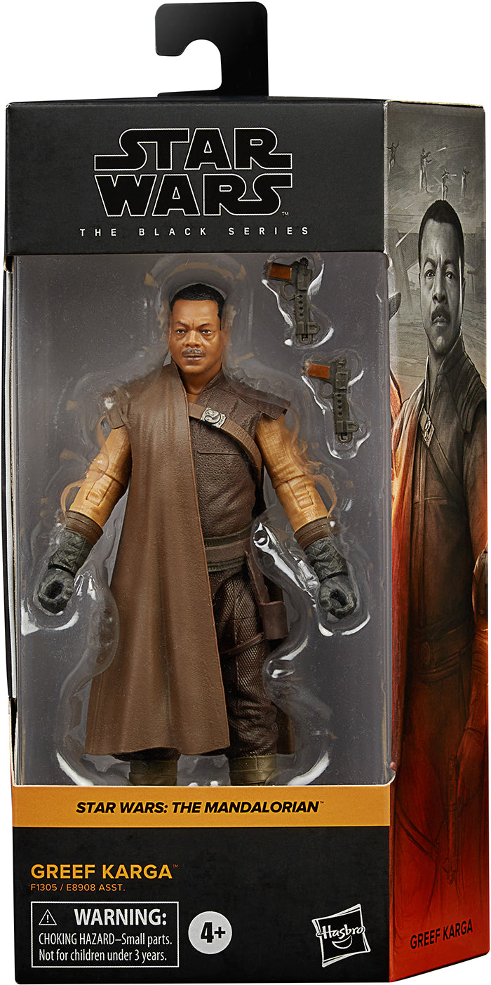 Star Wars The Black Series Box Art 6 Inch Action Figure Wave 3 - Greef Karga