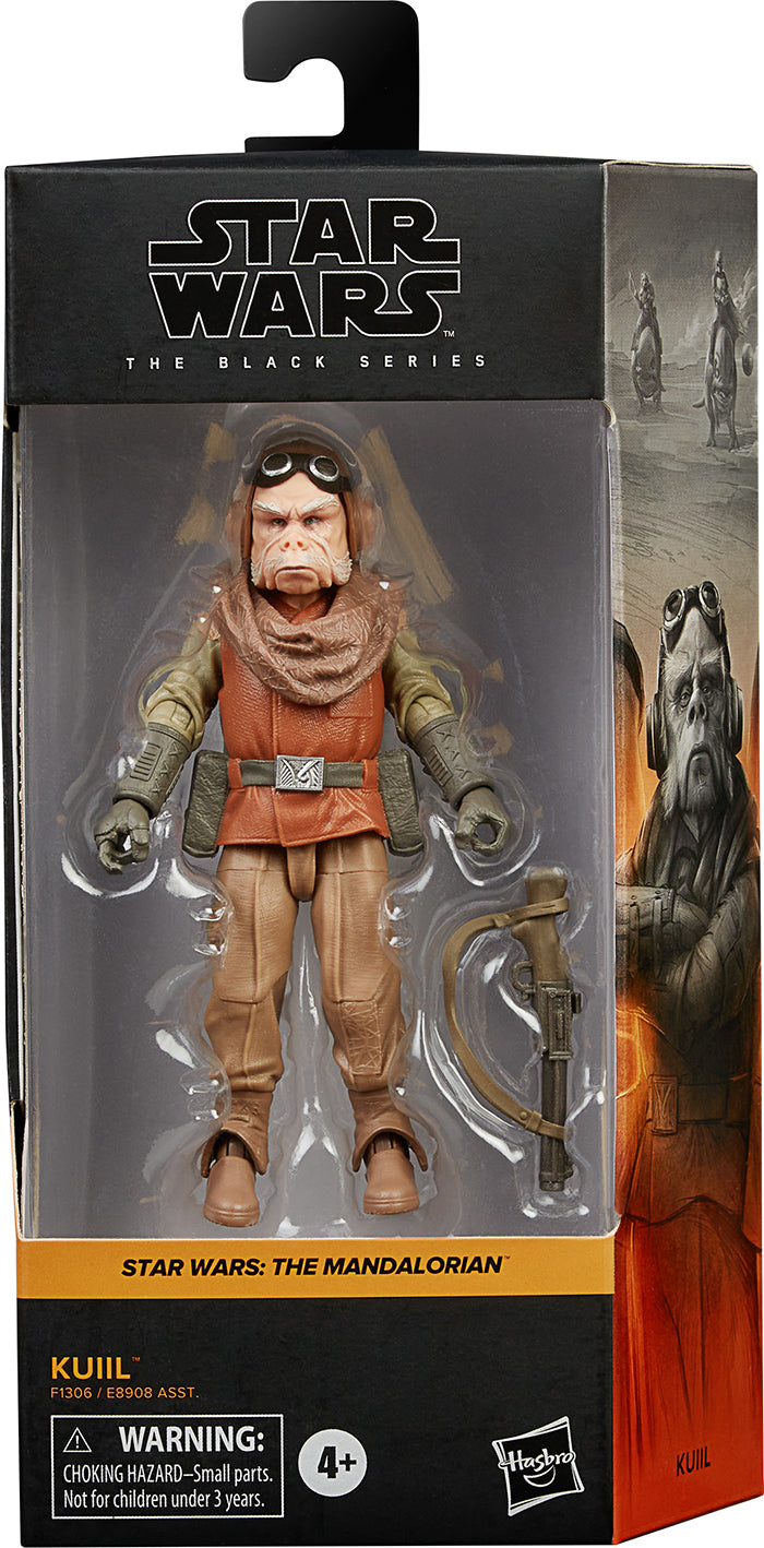 Star Wars The Black Series Box Art 6 Inch Action Figure Wave 3 - Kuiil