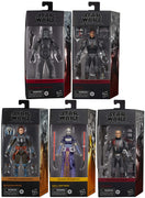 Star Wars The Black Series Box Art 6 Inch Action Figure Wave 4 - Set of 5