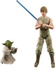 Star Wars The Black Series 6 Inch Action Figure Deluxe - Luke Skywalker & Yoda (Jedi Training)