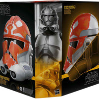 Star Wars The Black Series Life Size Prop Replica Electronic Helmet - 332nd Ahsoka's Clone Trooper Helmet