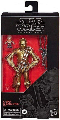 Star Wars The Black Series 6 Inch Action Figure Exclusive - C-3PO & Babu Frik