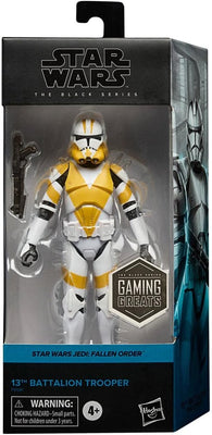 Star Wars The Black Series Gaming Greats 6 Inch Action Figure Box Art Exclusive - 13th Battalion Trooper