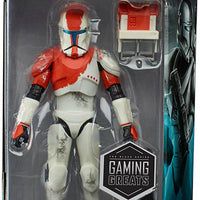 Star Wars The Black Series Gaming Greats 6 Inch Action Figure Box Art Exclusive - RC-1138 Red Trooper (BOSS)