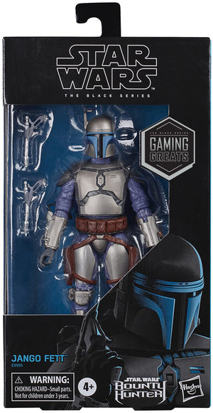 Star Wars The Black Series Gaming Greats 6 Inch Action Figure Box Art Exclusive - Jango Fett (Shelf Wear Packaging)