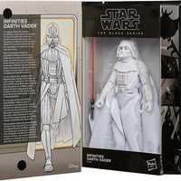 Star Wars The Black Series Infinities 6 Inch Action Figure Book Cover - Darth Vader (White)