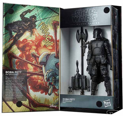 Star Wars The Black Series Lucasfilm 50th anniversary 6 Inch Action Figure SDCC Exclusive - Boba Fett In Disguise