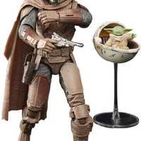 Star Wars The Black Series The Mandalorian 6 Inch Action Figure Box Art Deluxe - The Mandalorian & Grogu (Arvala-7)