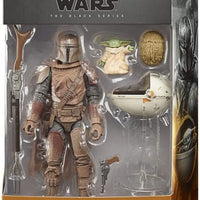 Star Wars The Black Series The Mandalorian 6 Inch Action Figure Box Art Deluxe - The Mandalorian & Grogu (Arvala-7)