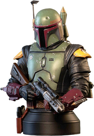 Star Wars The Book Of Boba Fett 6 Inch Bust Statue 1/6 Scale - Boba Fett