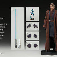 Star Wars The Clone Wars 12 Inch Action Figure 1/6 Scale - Anakin Skywalker Sideshow 100462