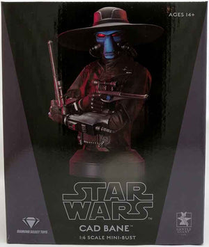 Star Wars The Clone Wars 6 Inch Bust Statue 1/6 Scale - Cad Bane