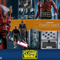 Star Wars The Clone Wars 12 Inch Action Figure 1/6 Scale - Darth Maul Hot Toys 907130