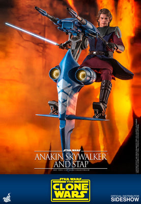 Star Wars The Clone Wars 12 Inch Action Figure 1/6 Scale Series - Anakin Skywalker and STAP 906795