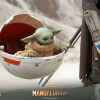 Star Wars The Mandalorian 3 Inch Action Figure 1/4 Scale - The Child (Baby Yoda) Hot Toys 905872