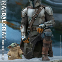 Star Wars The Mandalorian 18 Inch Action Figure 1/4 Scale - The Mandalorian and The Child Hot Toys 907267